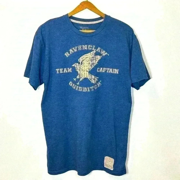 Disney Harry Potter Men's T-Shirt Medium Ravenclaw Universal Studios Vacation - Picture 1 of 6